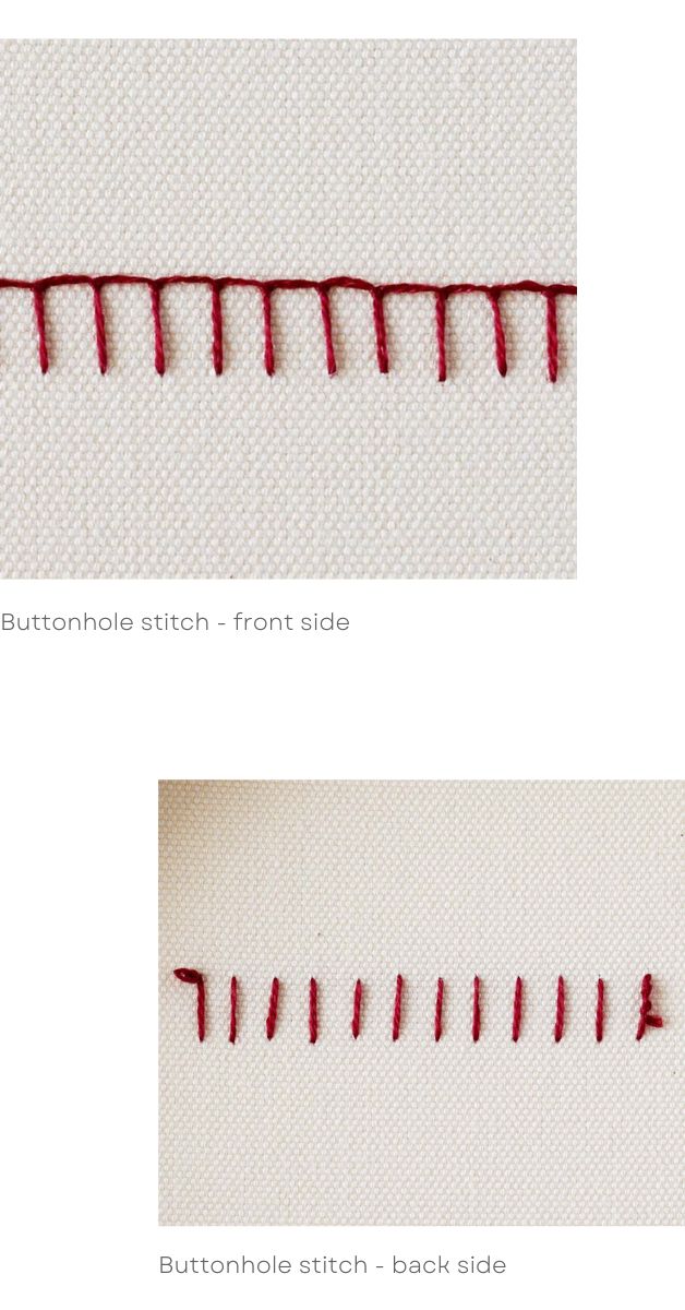 Buttonhole Stitch Practical Embroidery online school